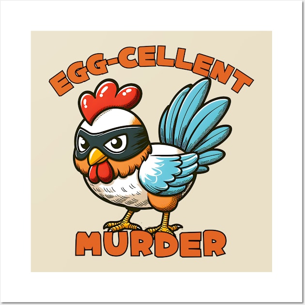 Chicken thief Wall Art by Japanese Fever